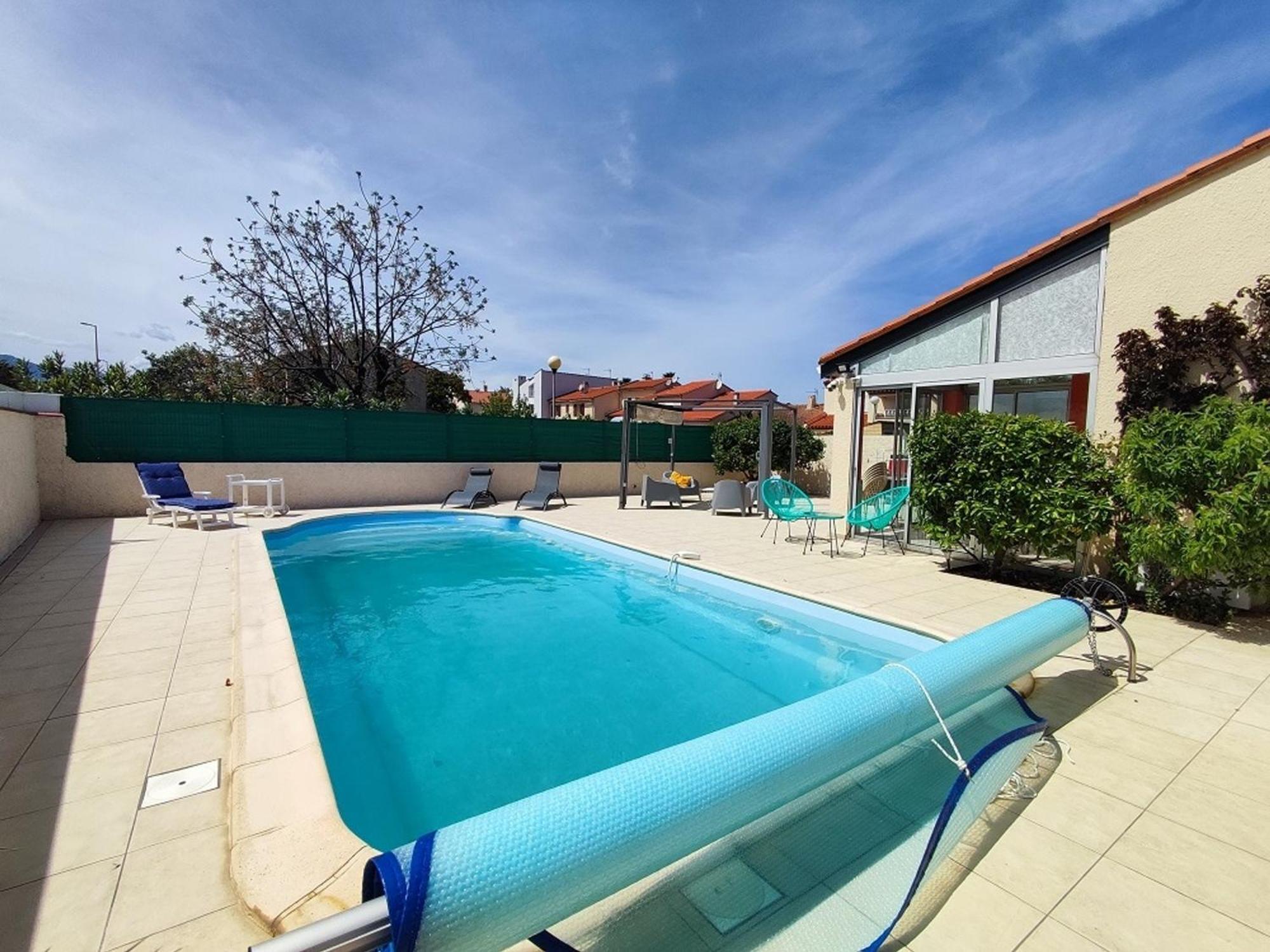 Pavillon 6 Pers A Argeles-Sur-Mer: Piscine, Clim, Parking, Wifi, Proche Plage - Fr-1-776-5 Eksteriør billede