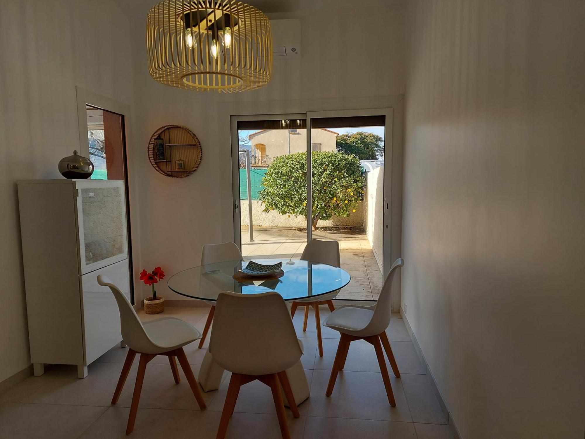 Pavillon 6 Pers A Argeles-Sur-Mer: Piscine, Clim, Parking, Wifi, Proche Plage - Fr-1-776-5 Eksteriør billede